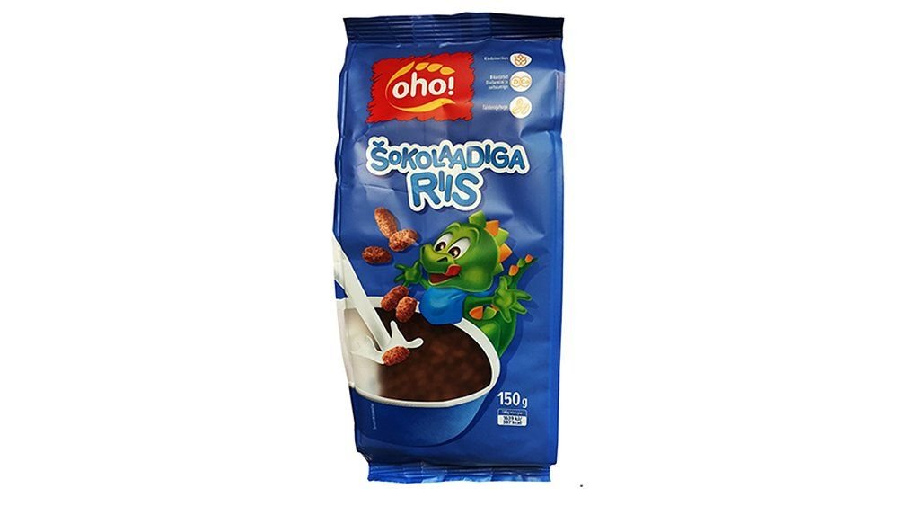 Paisutatud riis šokolaadiga 150 g