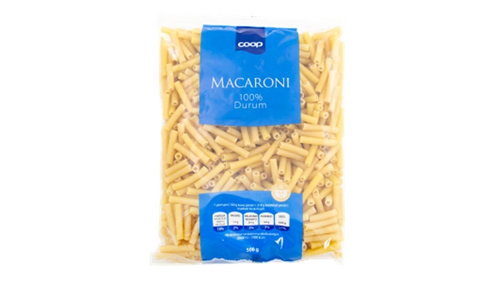 Coop Pasta Macaroni 500g 100% durum