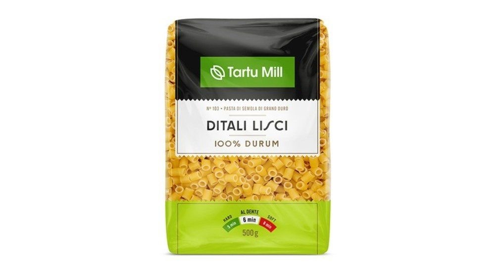 Tartu Mill Durum p. "Ditali lisci" 500 g