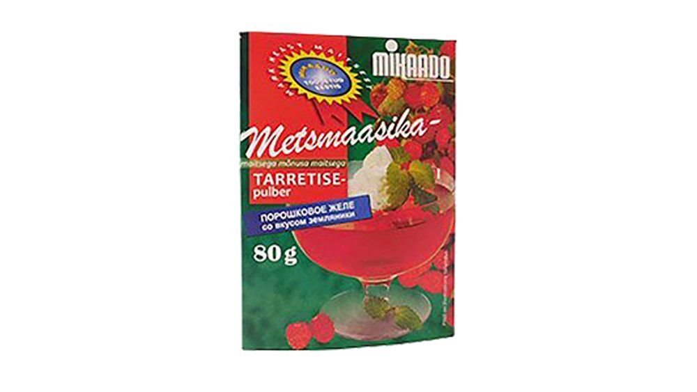 Mikaado tarretisepulber 80g metsmaasikamaitseline