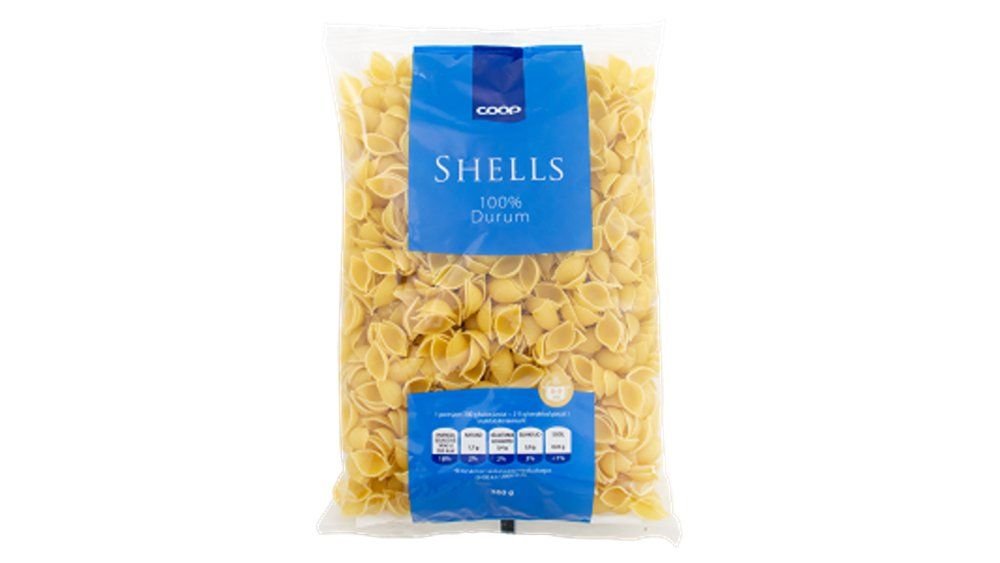 Coop Pasta Shells 500g 100% durum