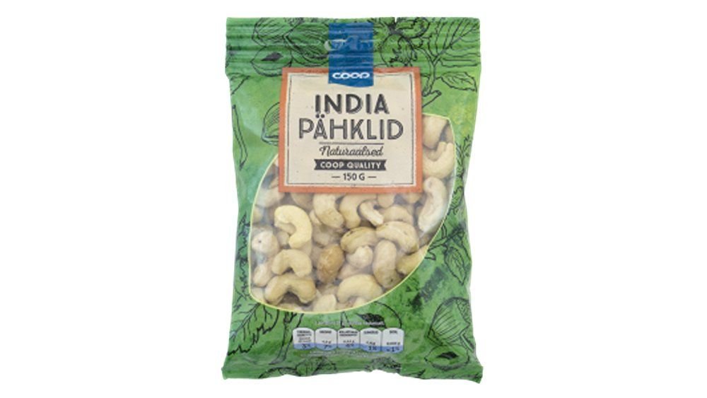Coop India pähklid 150g