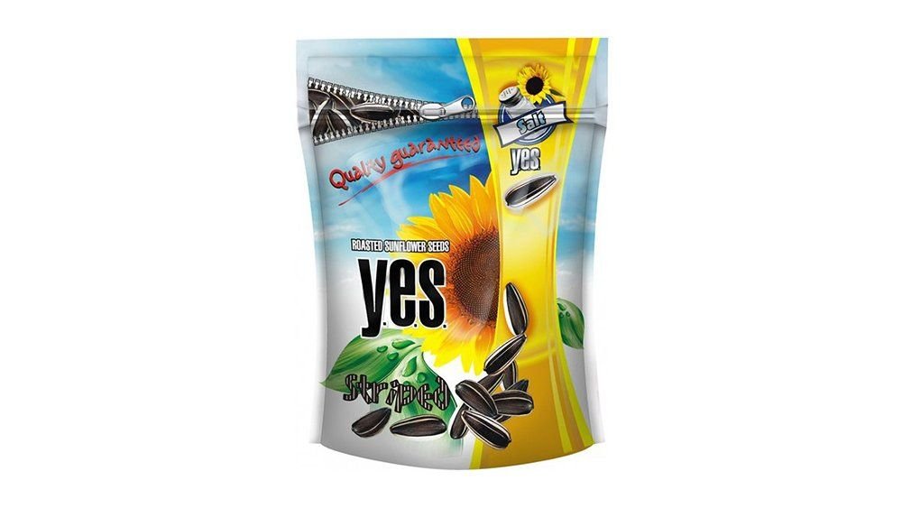 Y.E.S. triibulised päevalilleseemned soolaga 150g