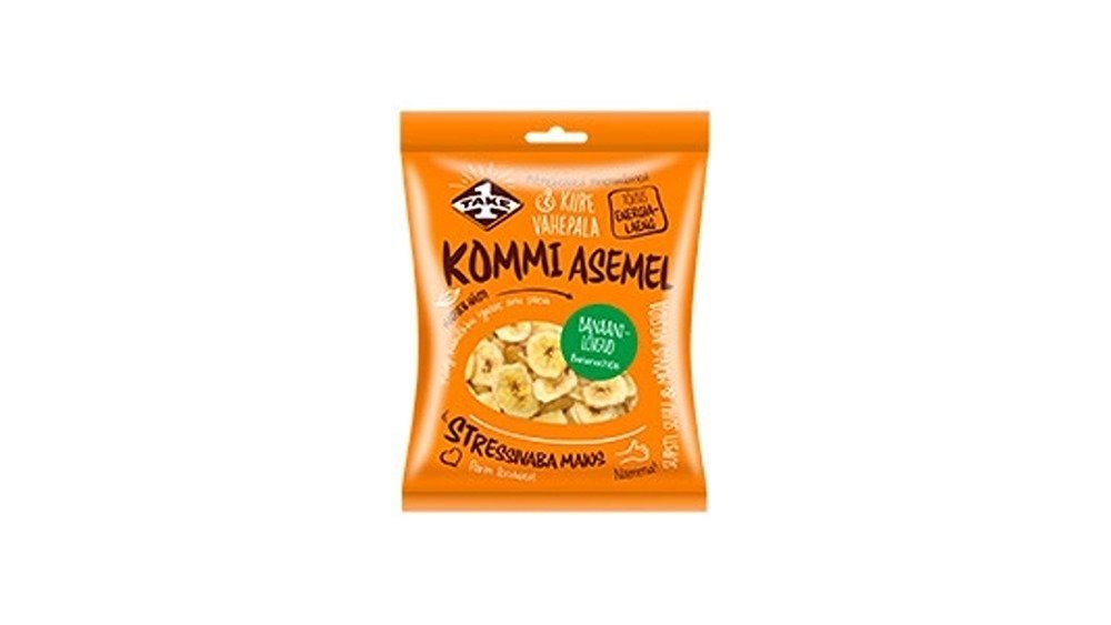 Kommi Asemel Banaanilõigud 100g