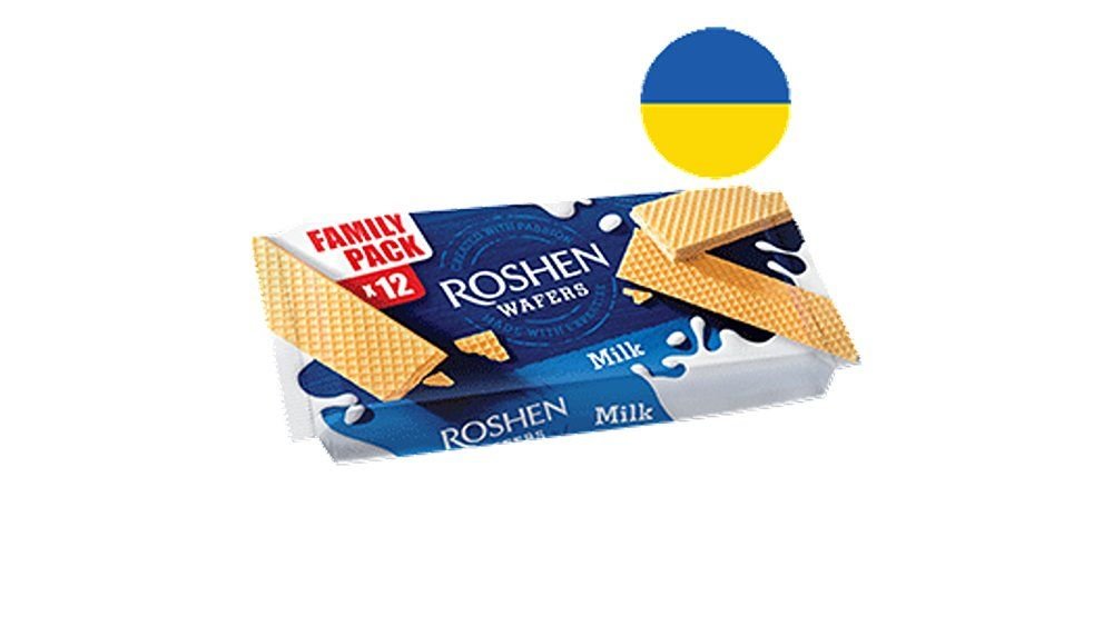 Roshen Vahvel 216g piimakreemiga