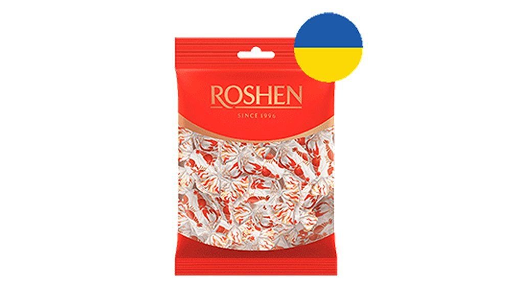 Roshen Vähi karamell 126g kakao ja maapähkli täidisega