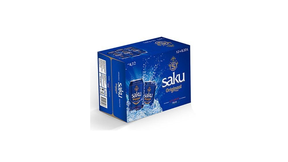 Saku Originaal hele õlu 4.7% vol 12*0.33L