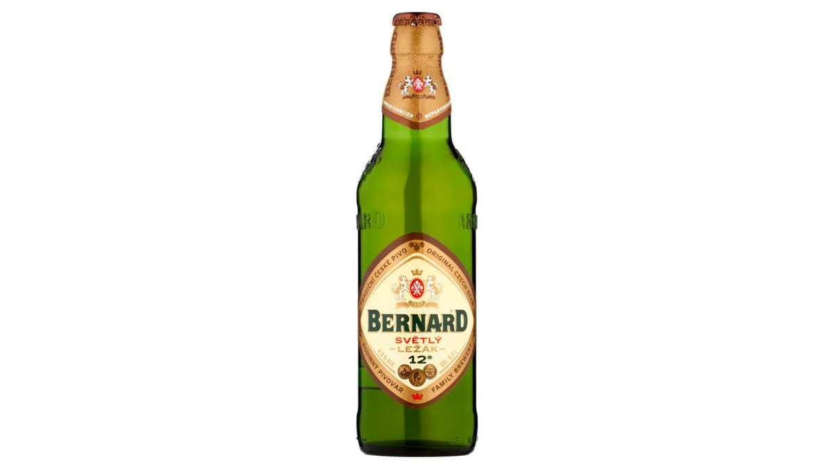 Bernard Tradičný svetlý ležiak 0,5 l