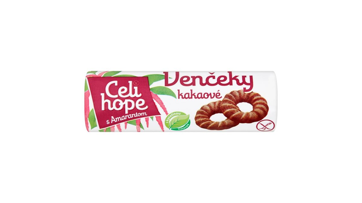 Celi Hope Venčeky kakaové s amarantom 100 g
