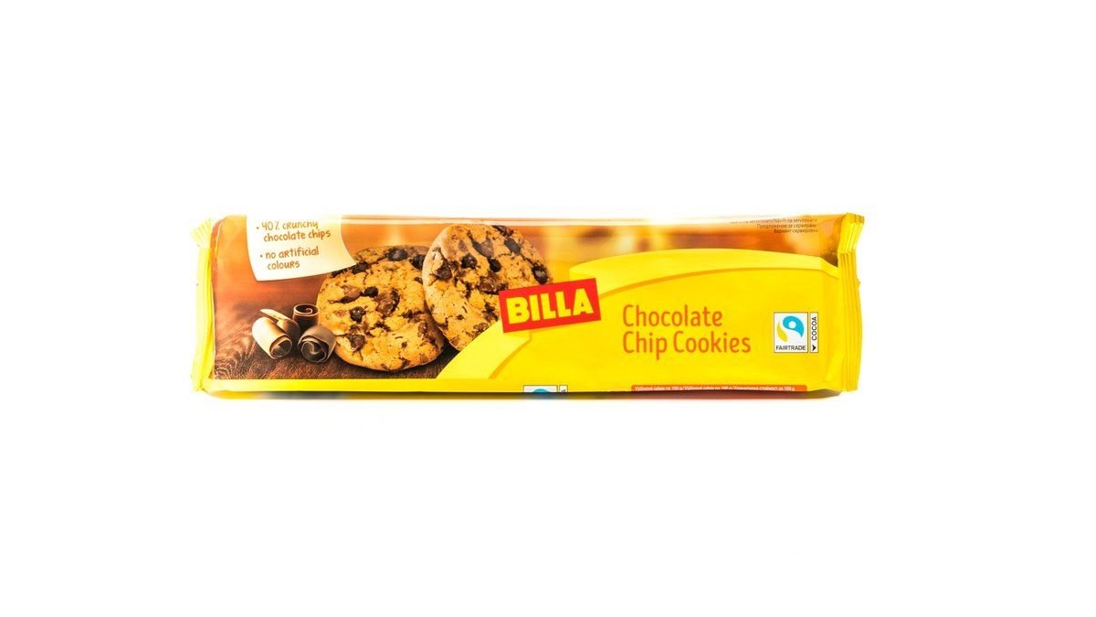 BILLA Cookies čokoládové 150g