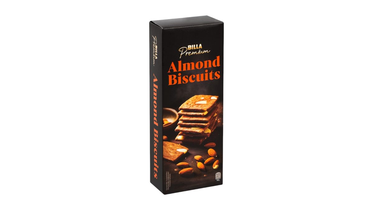 BILLA PREMIUM Mandľové sušienky 175g