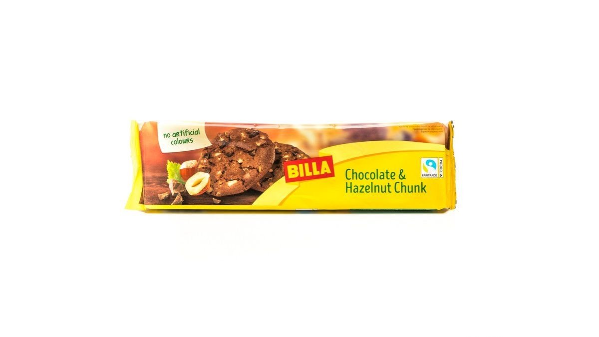BILLA Cookies čokoláda a oriešok 150g