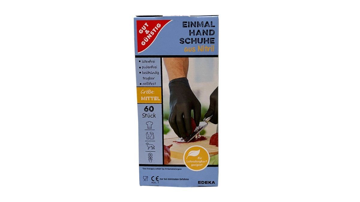 Gut Günstig Einmalhandschuhe Schwarz Mittel Edeka Eren Wolt