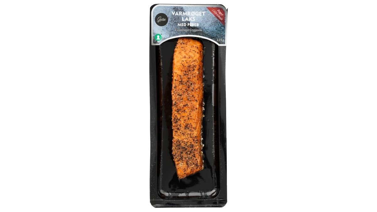 Varmrøget Laks Peber, Gestus 125 g