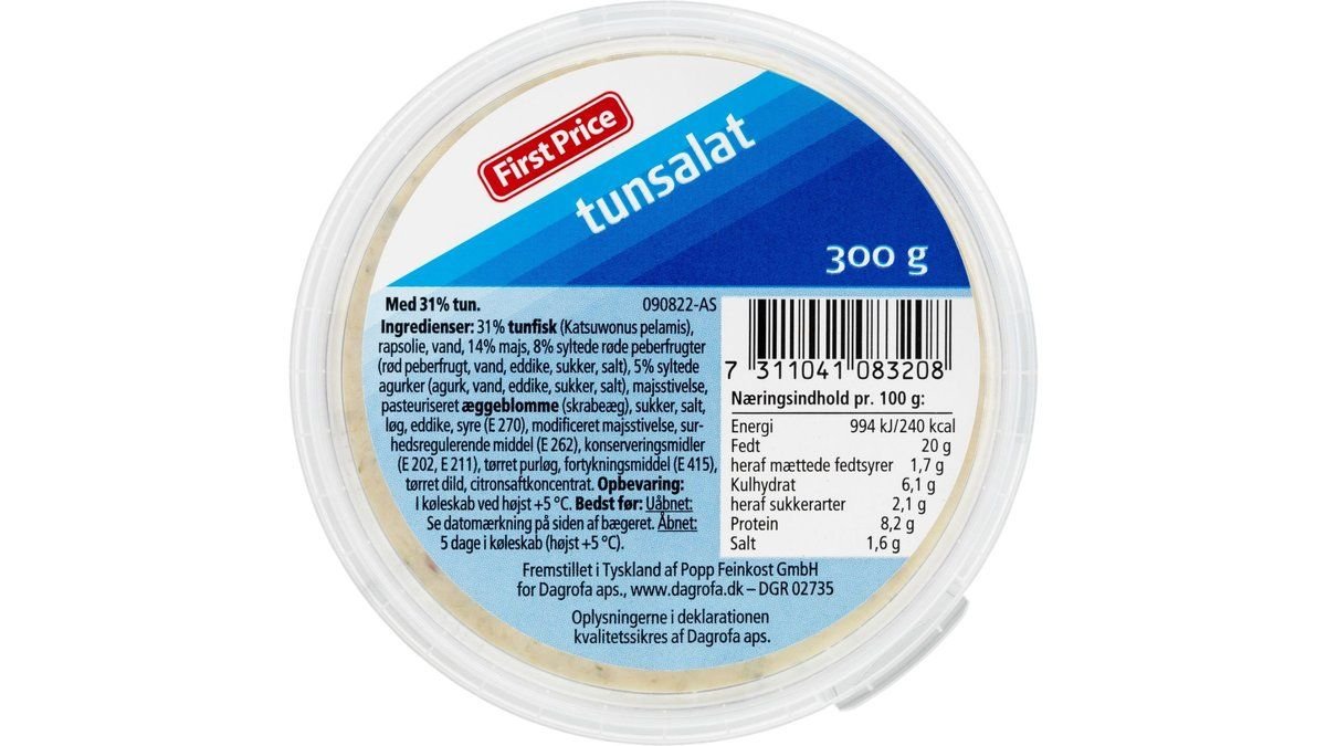 Tunsalat, First Price 300 g