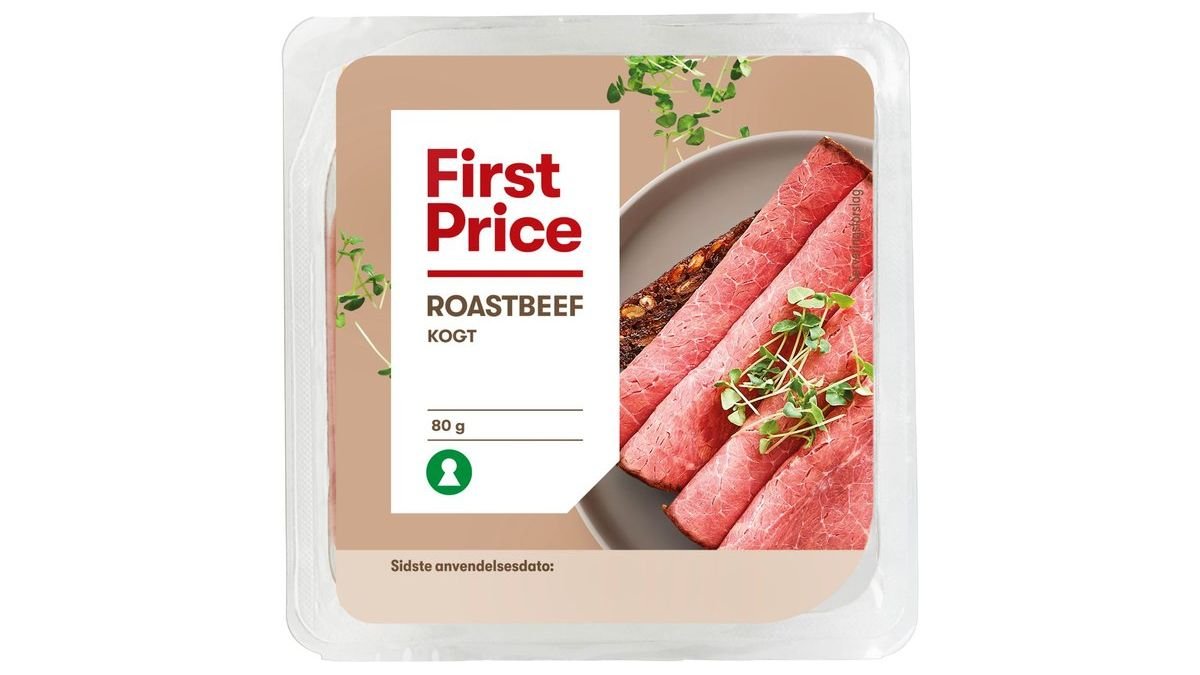 Roastbeef, First Price 100 g
