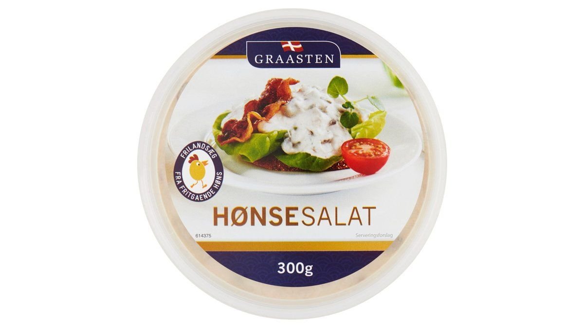 Gråsten Hønsesalat, Graasten 250 g