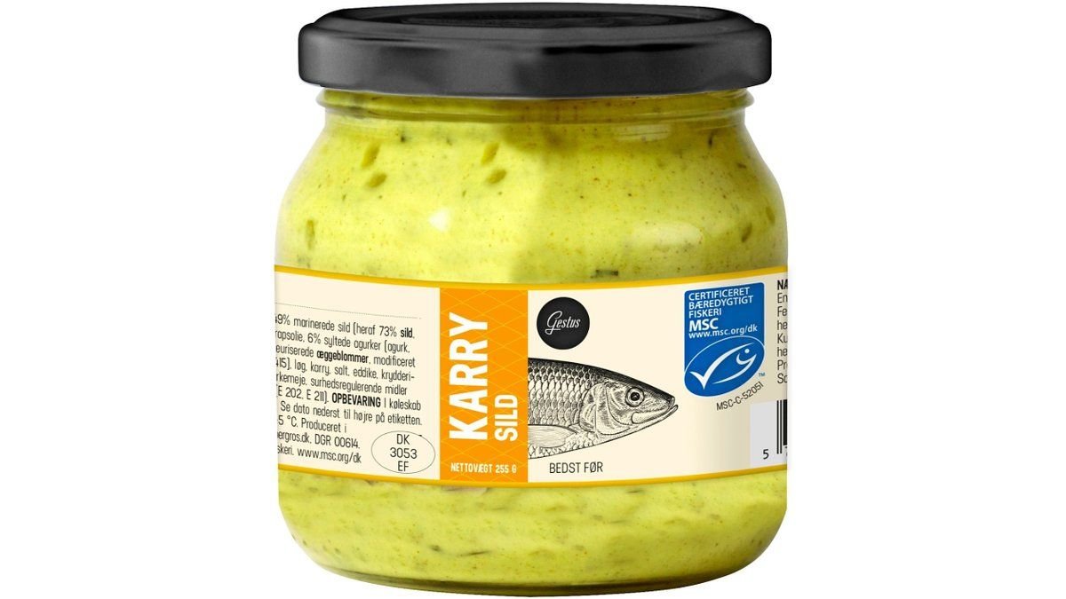 Gestus karrysild 255 g