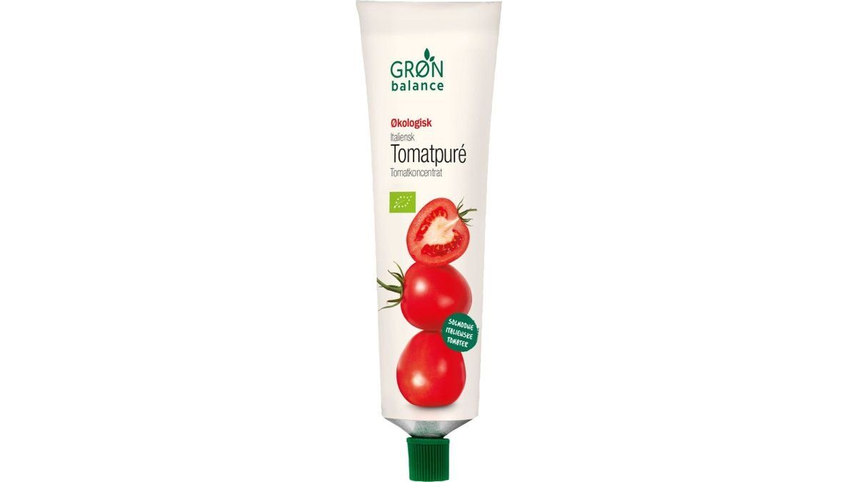 Øgo Tomatpuré, Grøn Balance øko. 140 g