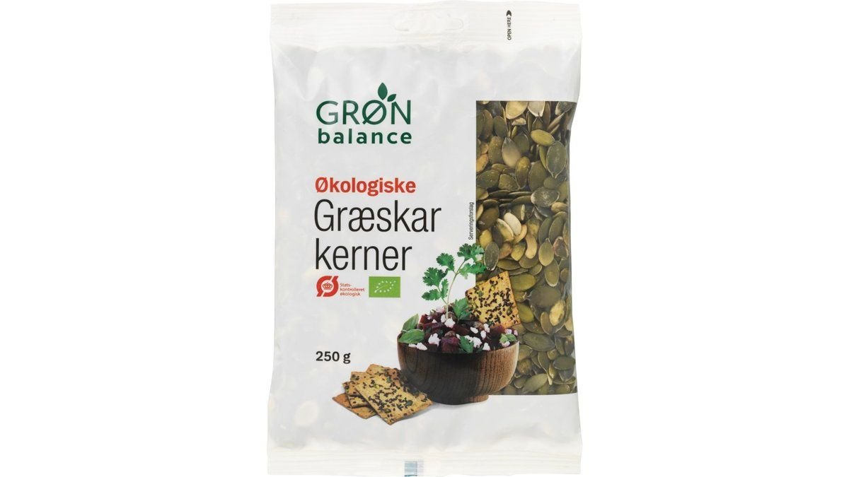 Græskarkerner øko. Grøn Balance 250 g