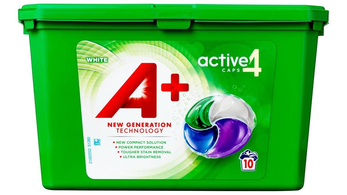 White Active 4-in-1 Pods, A+