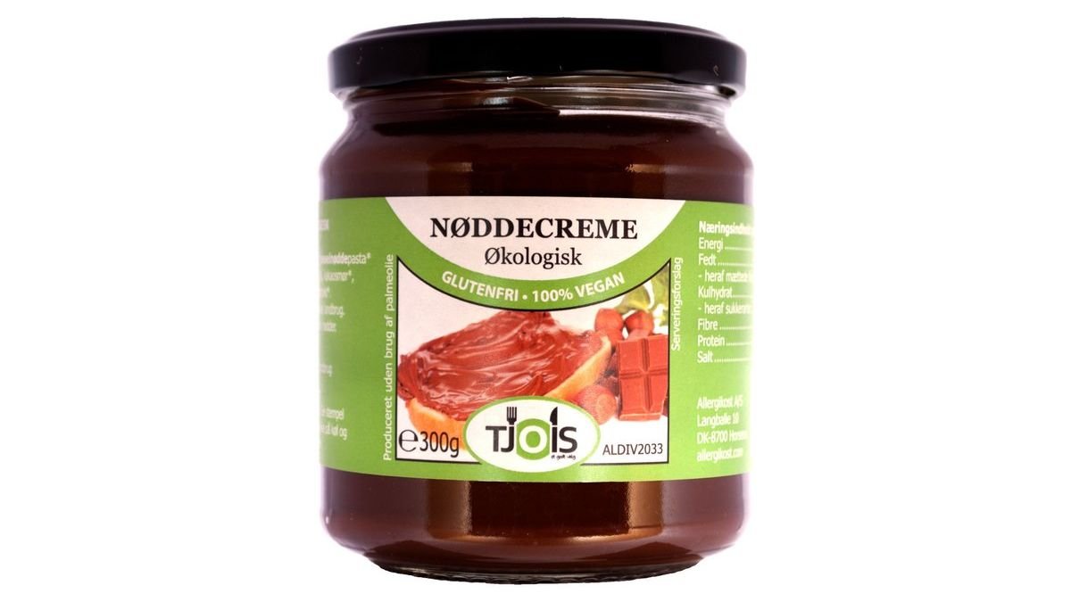 Nøddecreme Glutenfri øko. Tjois 300 g