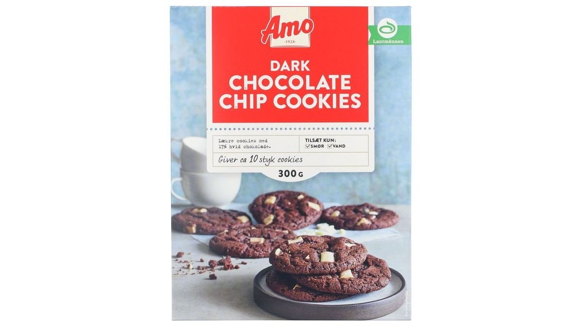 Dark cookies kageblanding, Amo 300 g