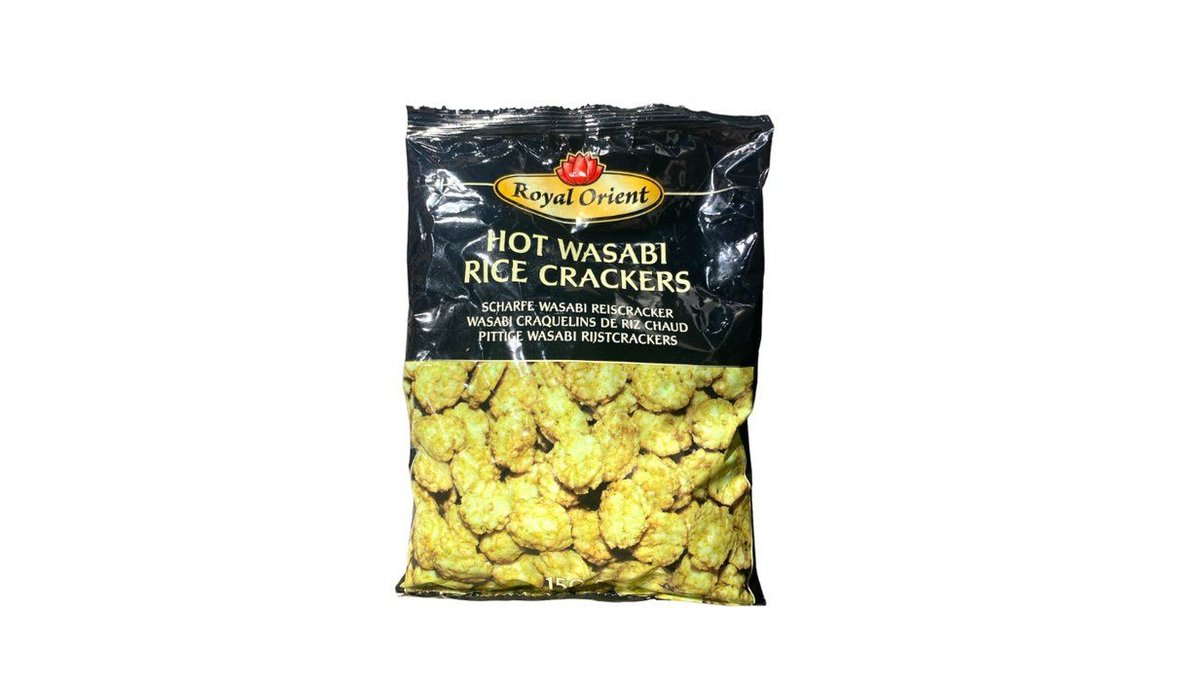 RO Ryžové krekry s wasabi