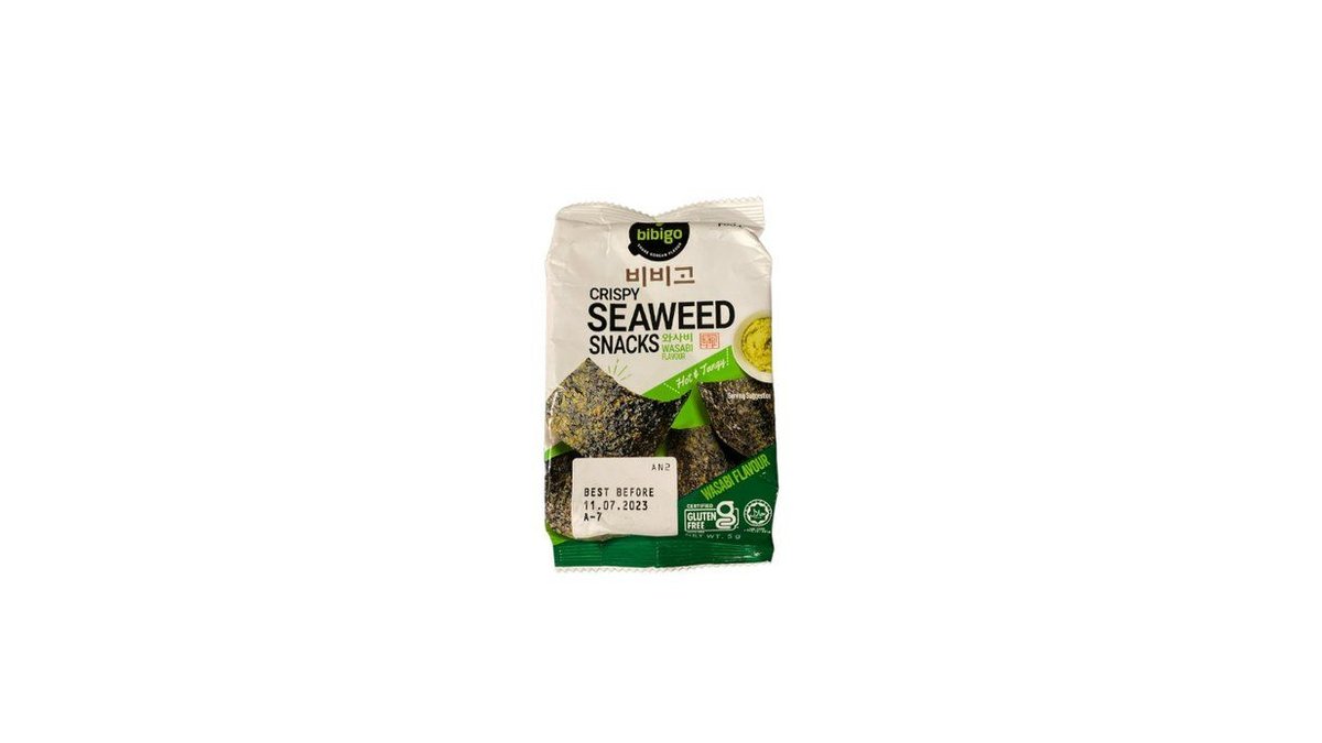 BIBIGO Riasový snack s wasabi