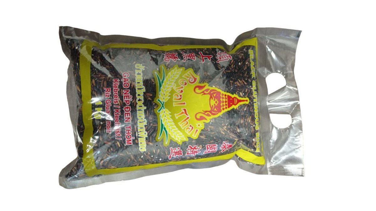 ROYAL THAI Čierna lepkavá ryža