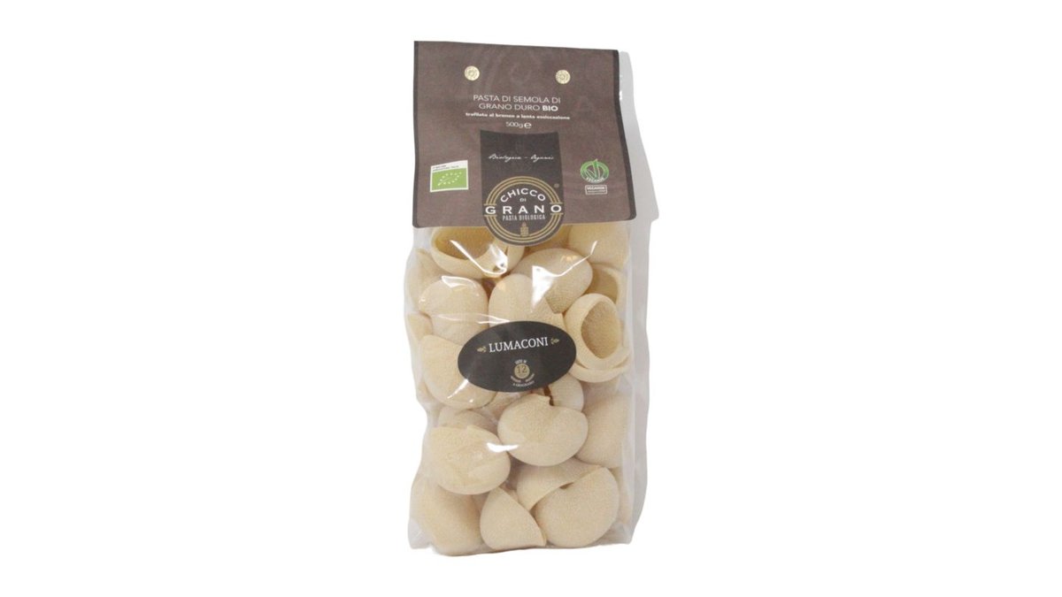 Lumaconi pasta øko 500 g
