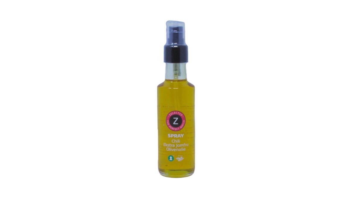 Krydderolie chili spray, Zelected 125 ml