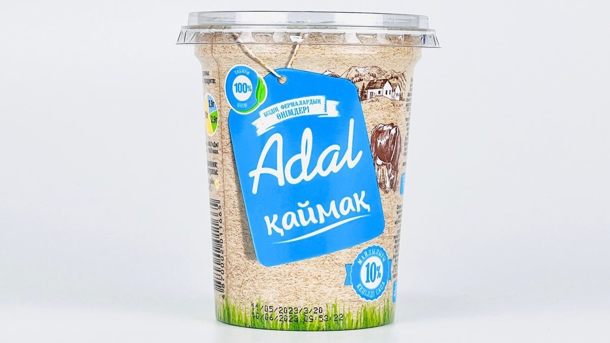 Продукты наших ферм Сметана Adal 10% 380 гр