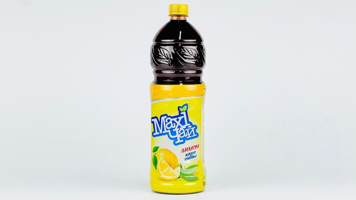 Холодный чай Maxi Tea черный с лимоном 1,2 л