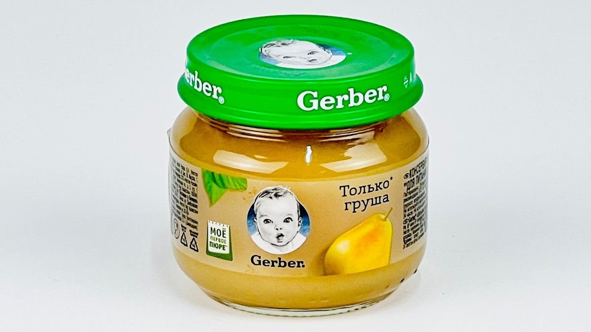 Пюре детское Gerber груши вильямс 80г