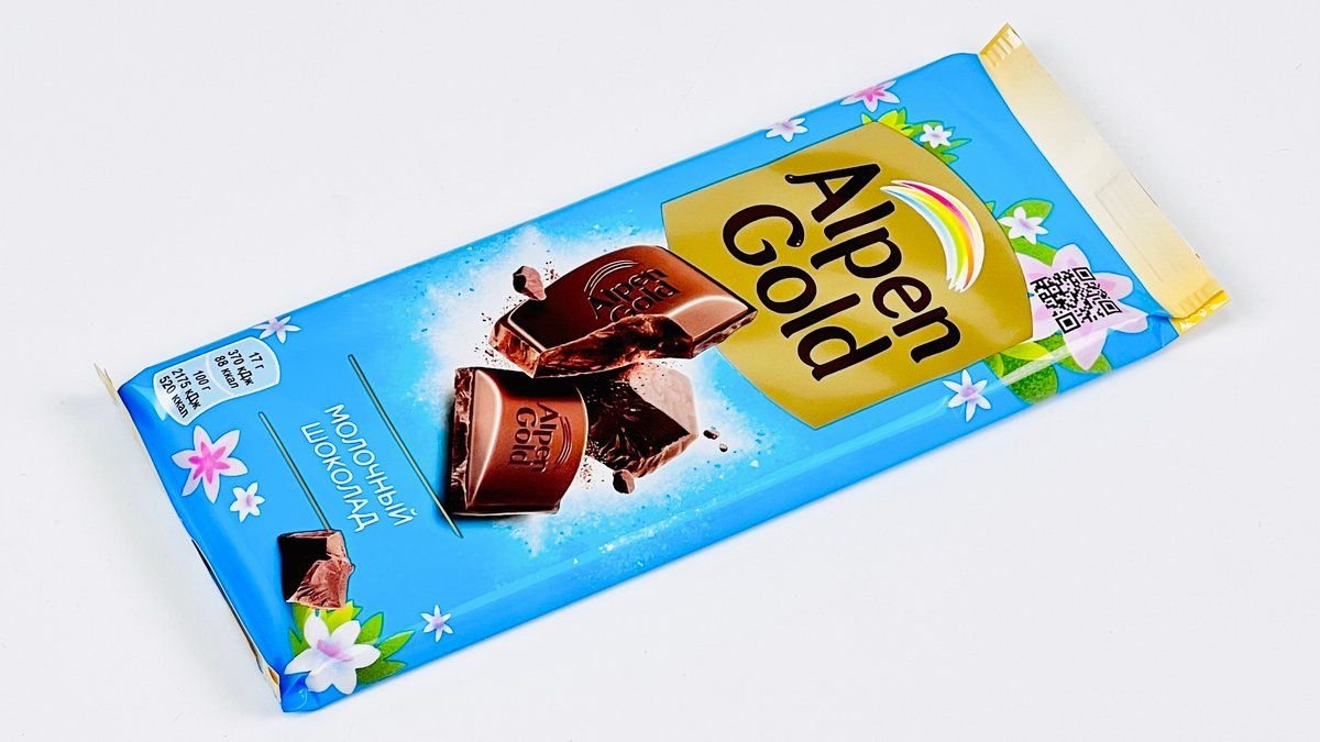 Молочный шоколад Alpen Gold, 85 г