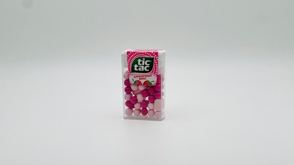 Драже TIC TAC Клубничный микс 16г п/у