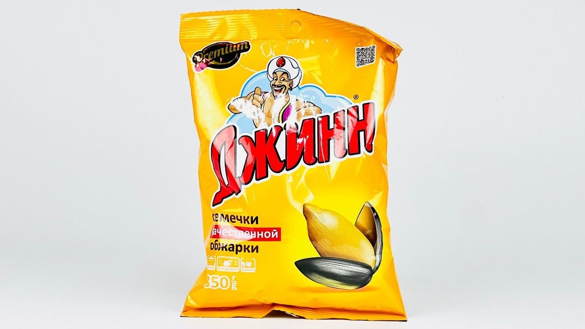 Семечки ДЖИНН Обжаренные 350г м/у