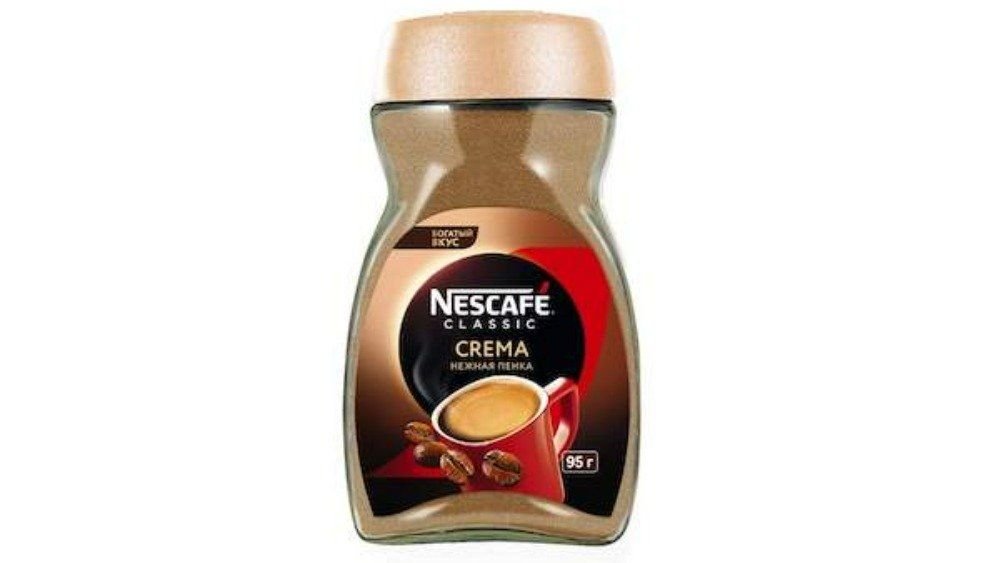 Кофе Nescafe Classic Crema растворимый 95 г