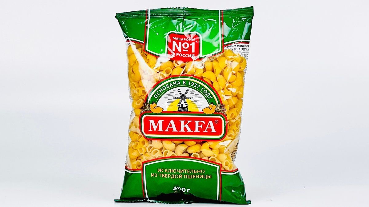 Макароны makfa улитки 400 г пак