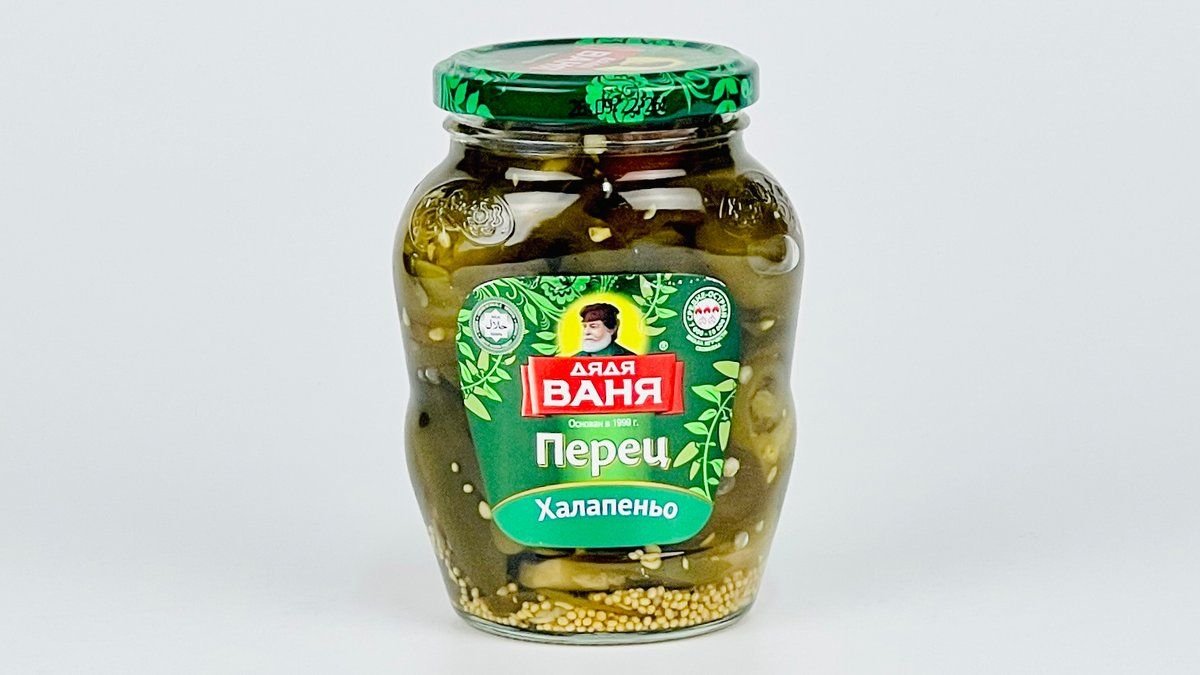 Перец Дядя Ваня халапеньо нарез 350г