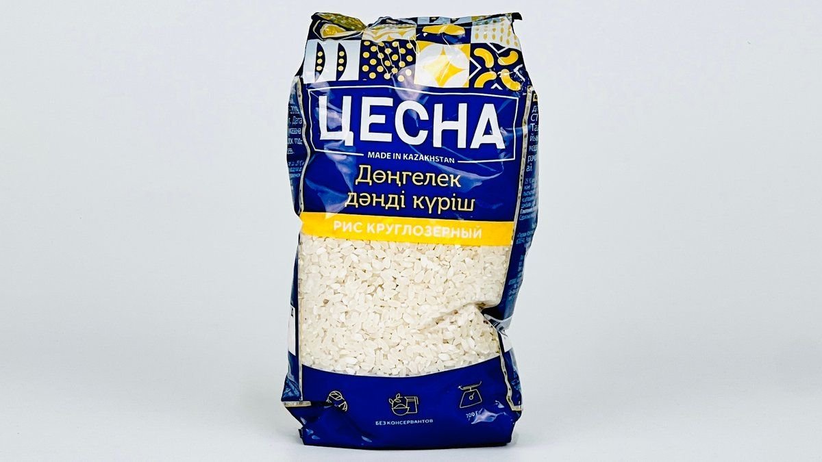 Крупа Цесна рис шлифованный круглозёрный, 700 г