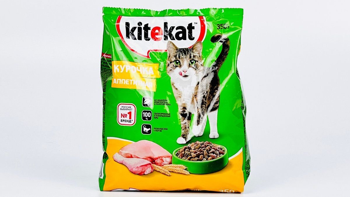 Корм д/кошек Kitekat курочка аппетитная 350 г