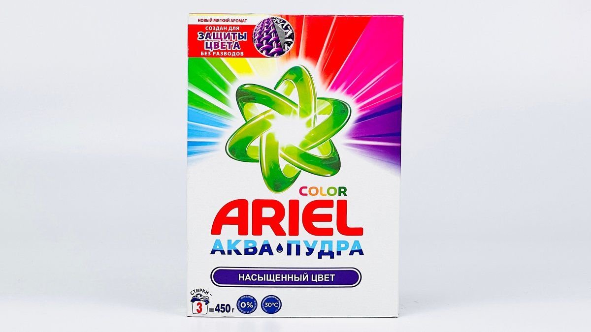 Порошок Ariel color насыщенный цвет, 450 г