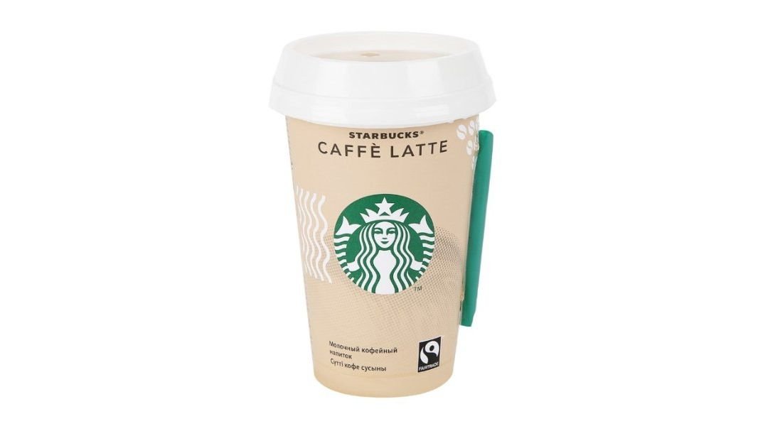 Холодный кофе Starbucks Caffe Latte стакан 0,22 л