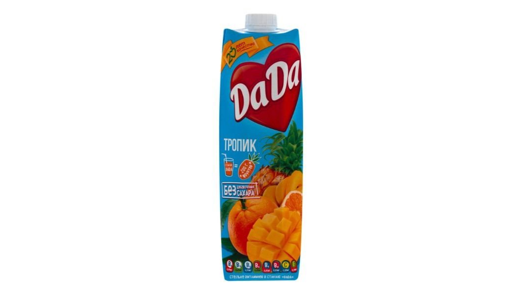Нектар DA DA Тропик 0,95л т/п