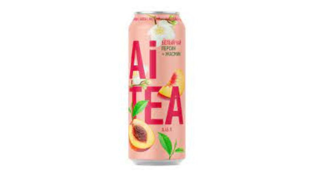 Холодный чай Ai Tea белый персик-жасмин 0,45 л