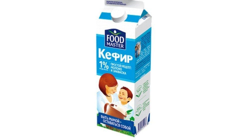 Кефир Фудмастер 1% 1000 мл р т/п