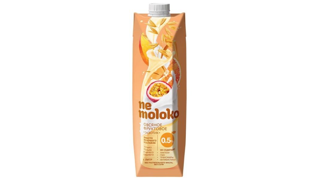 Напиток овсяный Nemoloko экзотик 1000 мл