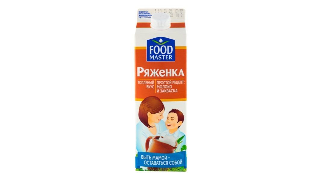Ряженка Foodmaster 2,5% т/п 1000 мл